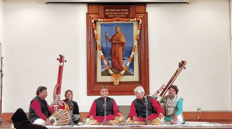Musical tribute to Swami Vivekananda