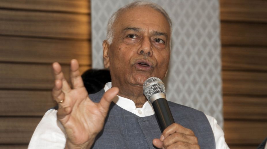 Take note of what judges said, raise your voice: Yashwant Sinha