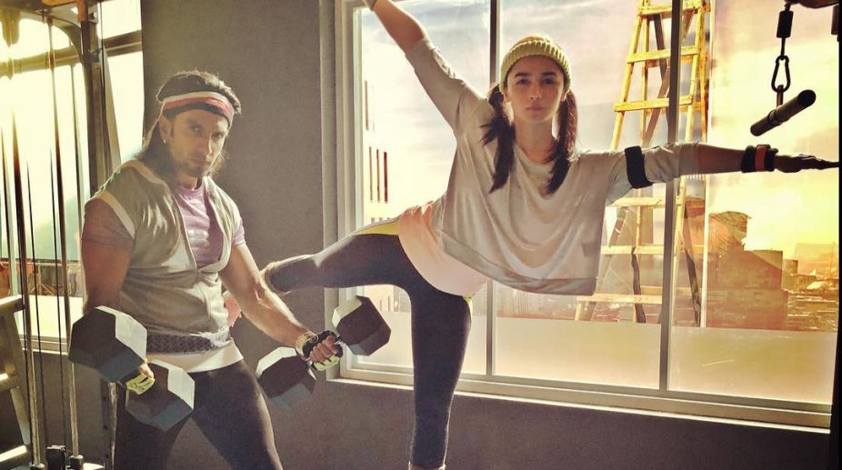 Monday Motivation: ‘Gully Boy’ partners Ranveer, Alia sweat it out in gym