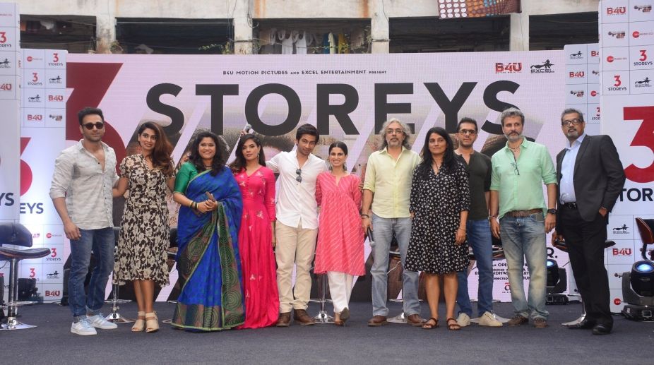 In pics: ‘3 Storeys’ trailer launch in Mumbai chawl