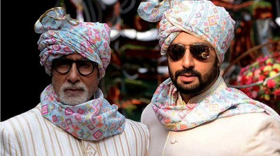 Paa Amitabh Bachchan shares adorable birthday wishes for son Abhishek Bachchan