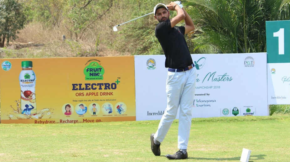 Golconda Masters: Angad Cheema leads by four shots on Day 2