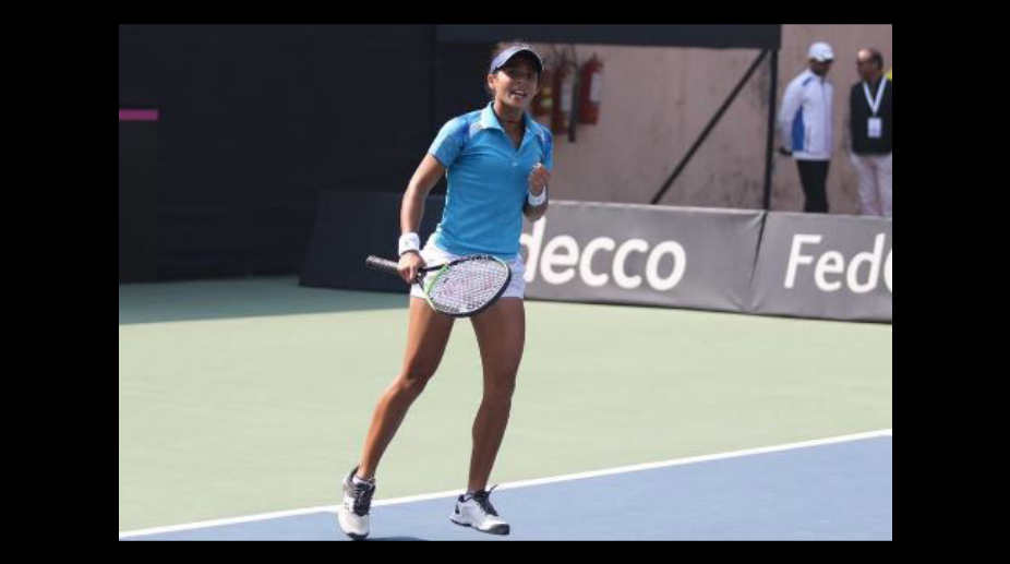 Ankita wages lone battle as India suffer second defeat, losing to Kazakhstan 1-2 in Fed Cup