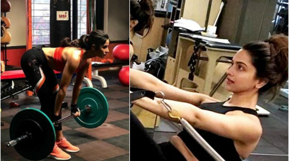 Deepika Padukone, Katrina Kaif, Gym