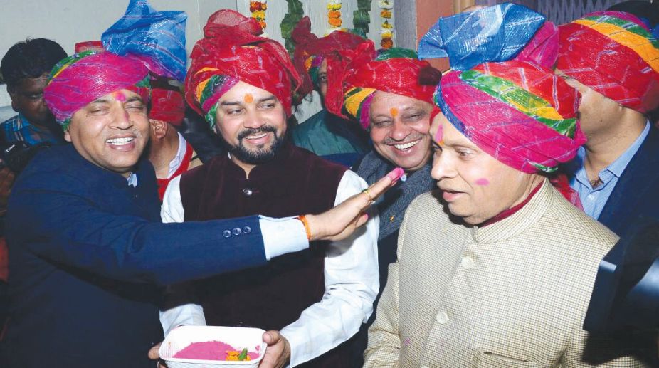Holi, Himachal CM, Himachal governor, Jai Ram Thakur
