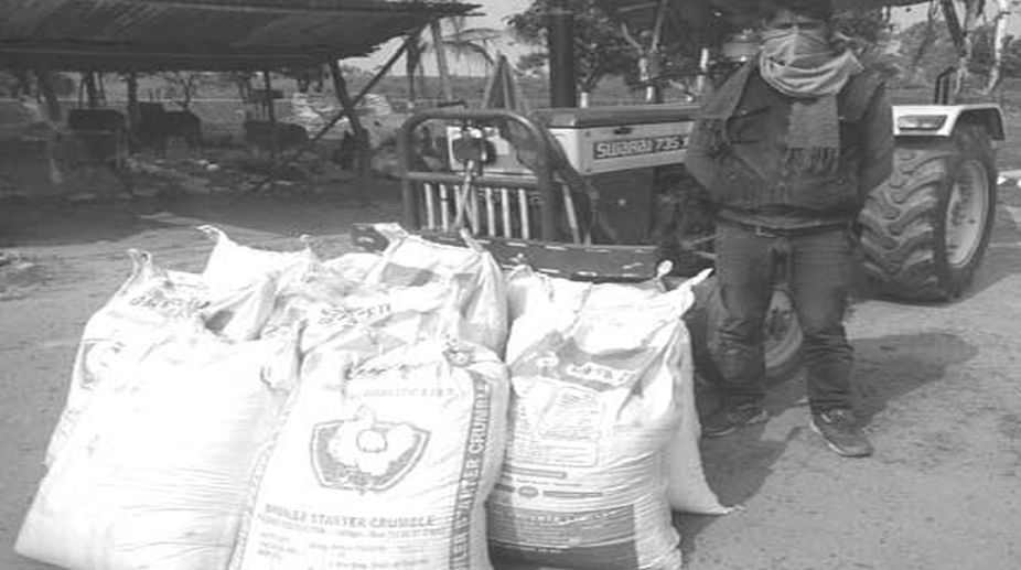 One held with ‘Nepal-bound’ poppy straw