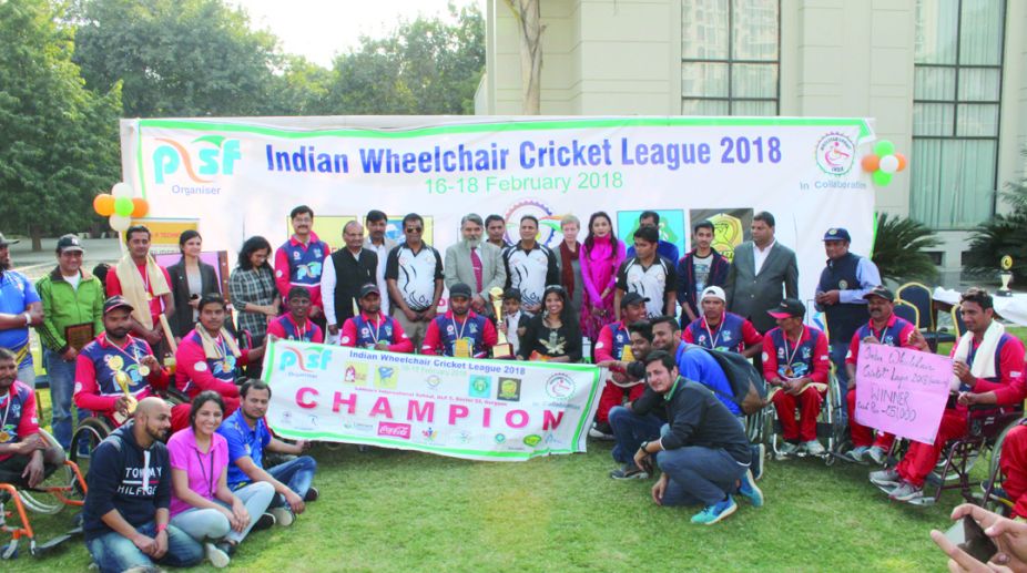 UP Strikers clinch Wheelchair Cricket League