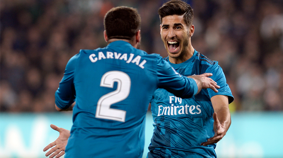 La Liga: Marco Asensio continues star turn, powers Real Madrid to romp over Real Betis