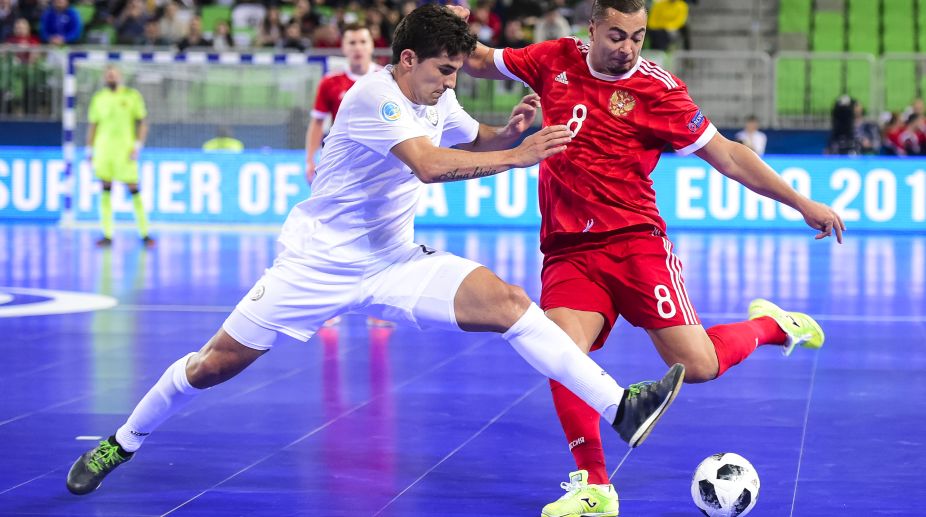 Russia downs Kazakhstan in Futsal Euro third-place match