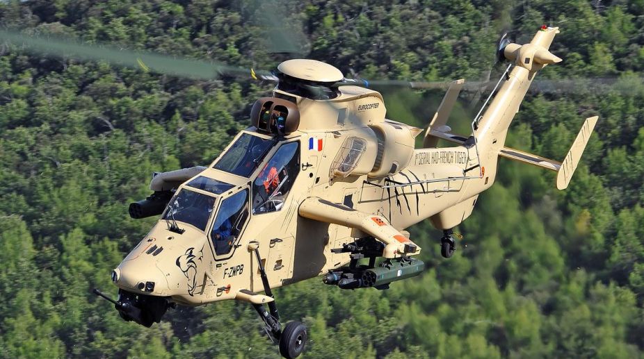 Five killed in collision of French military helicopters