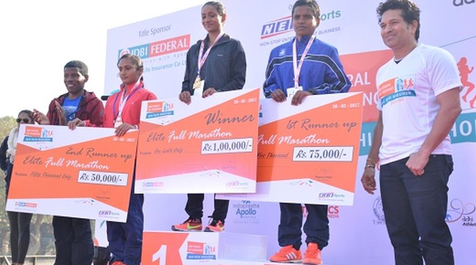 Gopi T and Monika Athare retain titles but fail to qualify for CWG