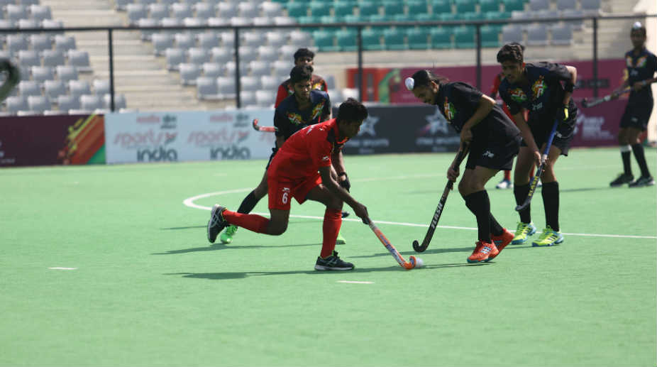 Hockey Punjab vs Odisha Boys