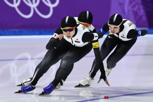 Japan wins gold in women’s team pursuit, sets new Olympic record