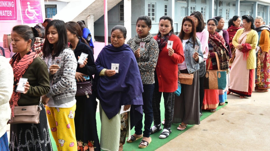 50% vote in Meghalaya as balloting ends, people still queued up