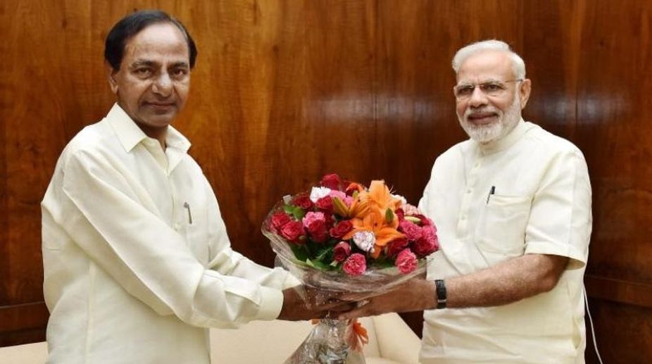PM Modi prays for Telangana CM KC Rao’s ‘long life’ on his birthday