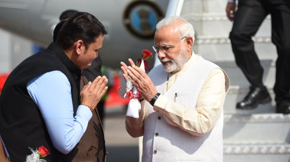 PM Modi lays foundation stone of Navi Mumbai International Airport