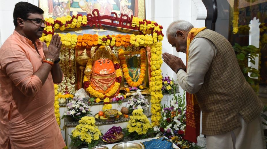 PM Modi visits Shiva temple in Oman