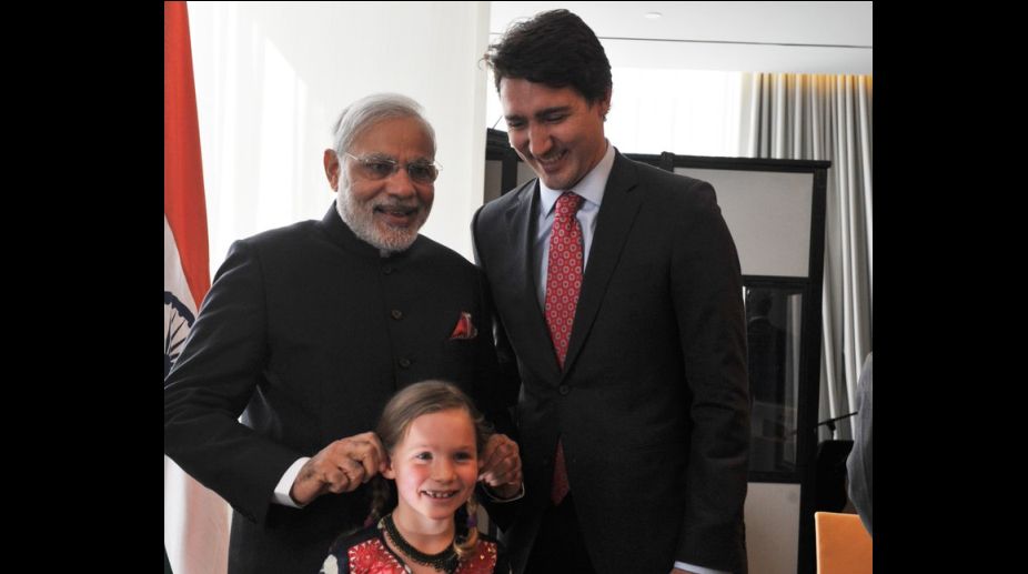 Looking forward to meet PM Trudeau, tweets PM Modi