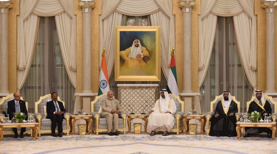PM Modi meets UAE PM, discusses bilateral ties