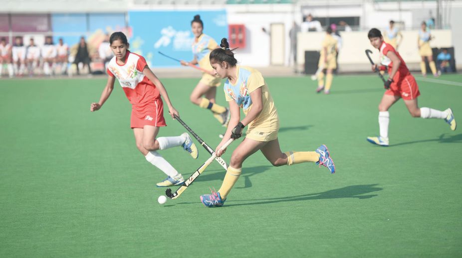 Hockey Chandigarh vs Haryana Girls