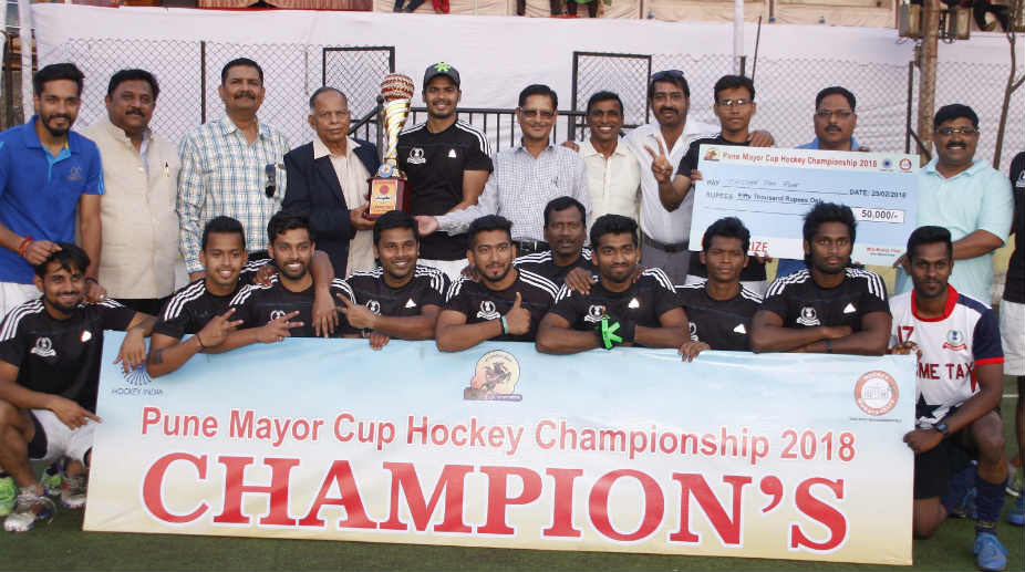 Pune Mayor Cup Hockey Championship: Income Tax down luckless Krida Prabodhini for title