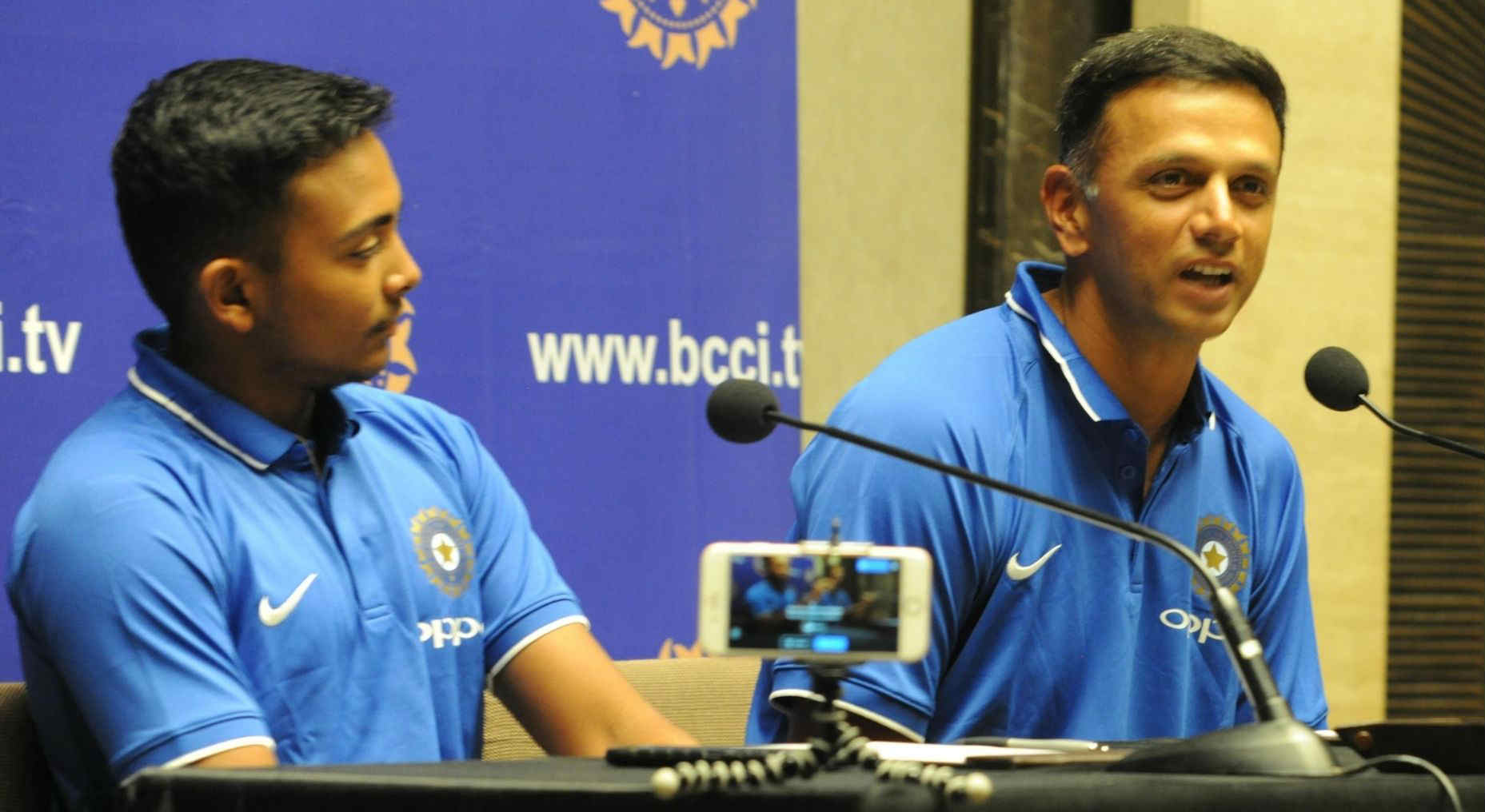 The challenge and the hard work really start from here: Dravid cautions his U-19 boys