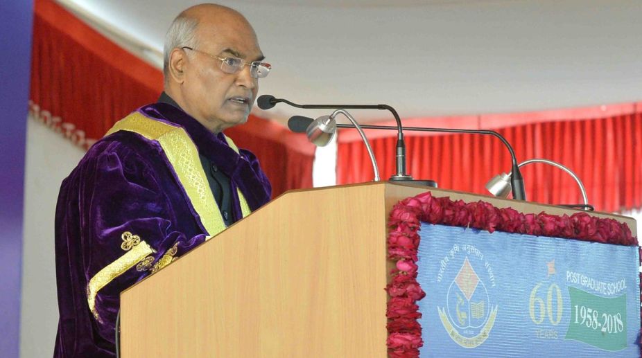 Innovate to increase agricultural production: President Kovind at IARI