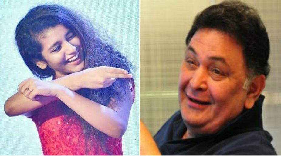 ‘Mere time mein naheen ayeen aap’, Rishi Kapoor asks Priya Prakash Varrier