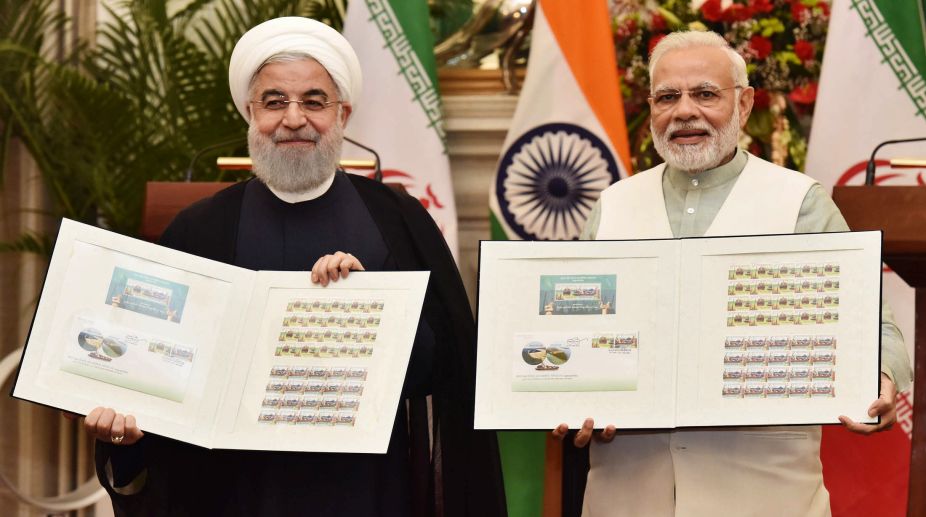 India, Iran condemn countries aiding terror; sign nine accords