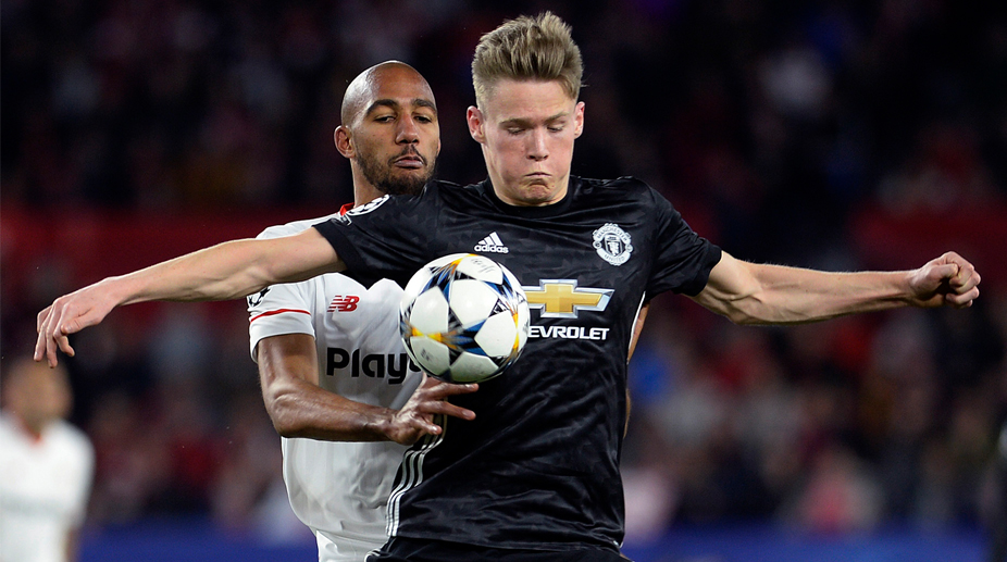 Jose Mourinho hails Scott McTominay after leaving out Paul Pogba for Sevilla draw