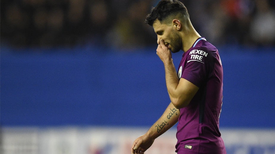 Manchester City striker Sergio Aguero in line for lengthy ban?