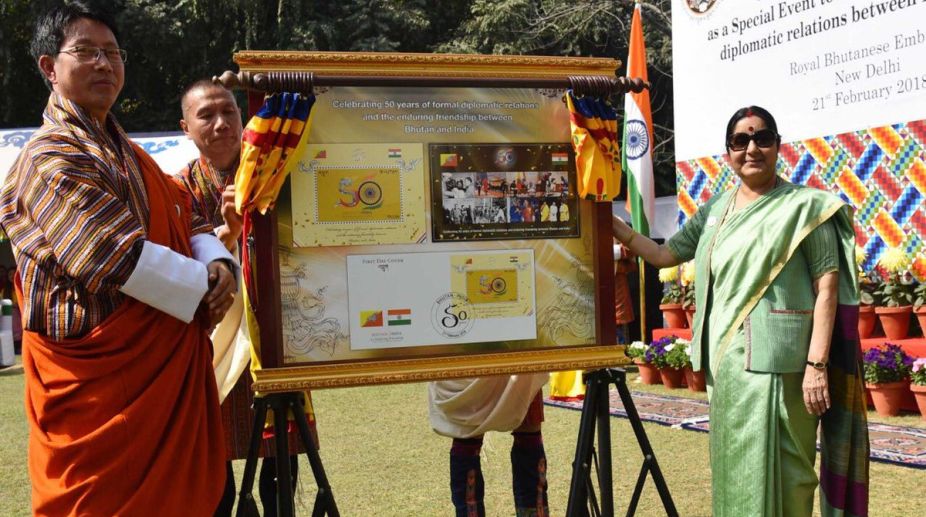 Time to further advance ties with Bhutan: Sushma Swaraj