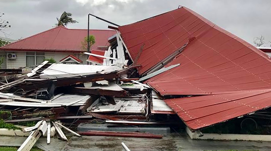 Cyclone Gita flattens Tonga’s parliament building, moves towards Fiji
