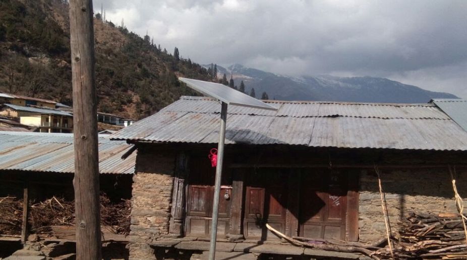 Solar power lights up remote U’khand village