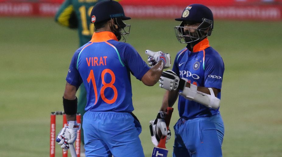 1st ODI: Kohli, Rahane lead India to victory