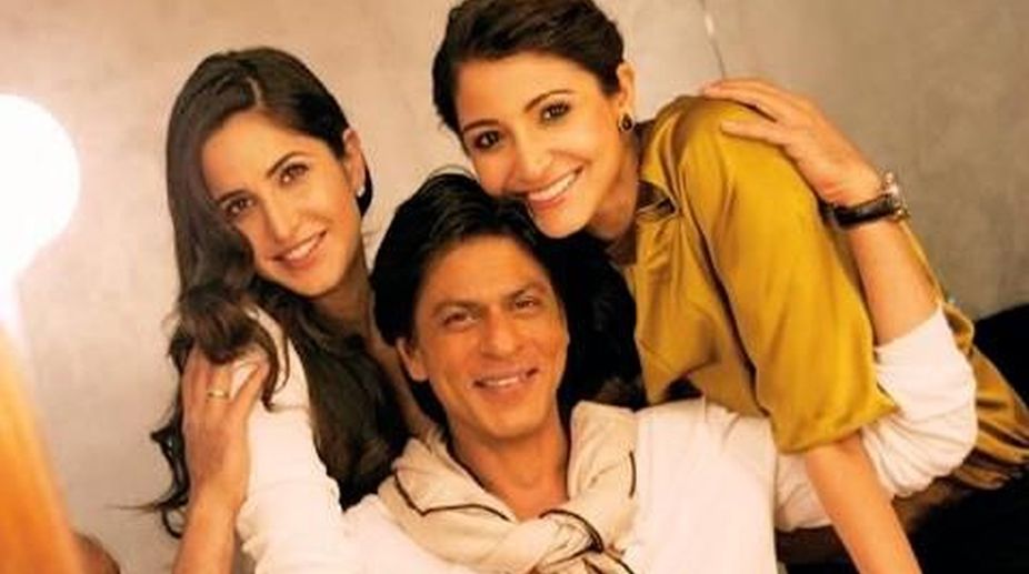 SRK revives ‘Main Hoon Na’ moment with Katrina Kaif, Anushka Sharma, see pic