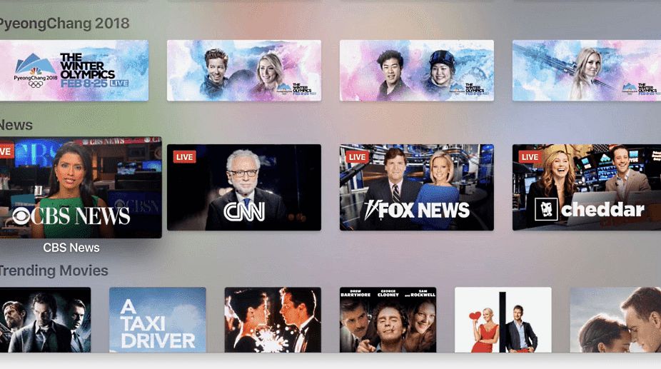 Apple TV and TV app for iOS now supports Live News channels