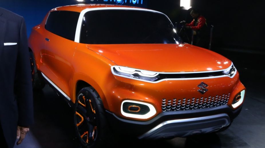 Auto Expo 2018: Maruti Suzuki showcases ‘e-SURVIVOR’ electric vehicle (EV) concept