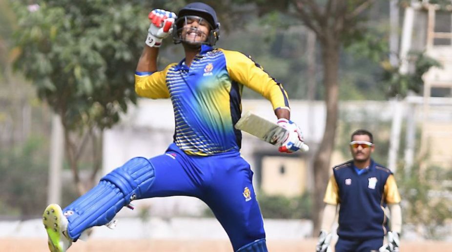Vijay Hazare Trophy: Karnataka beat Saurashtra by 41 runs
