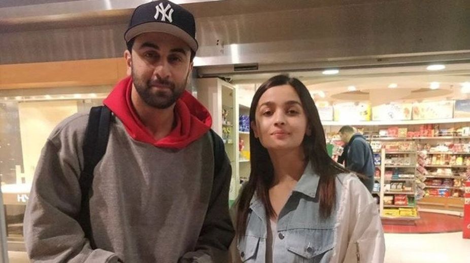 Alia Bhatt blushed when asked about co-star Ranbir Kapoor