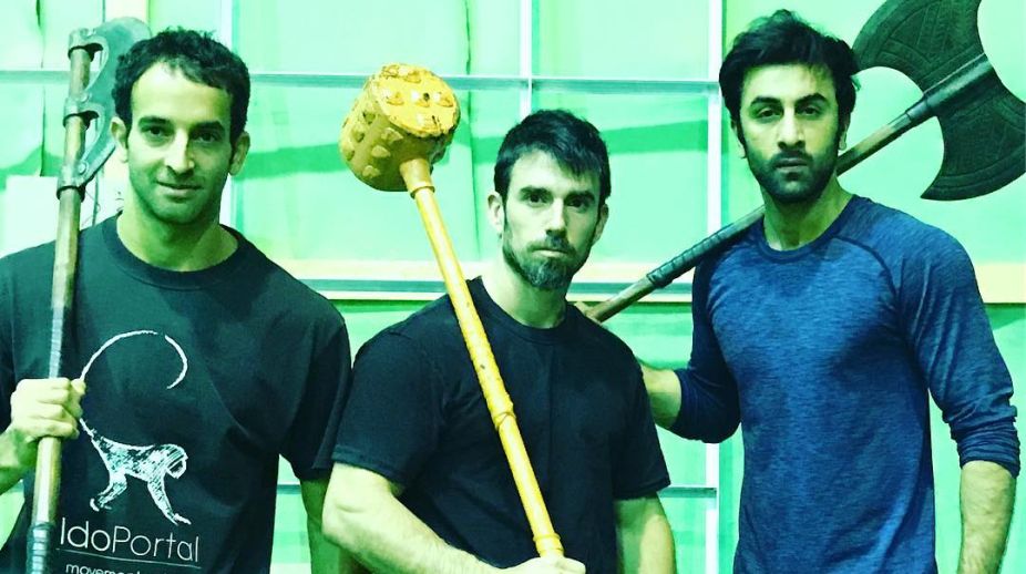Is battle-axe Ranbir Kapoor’s ‘Brahmastra’?
