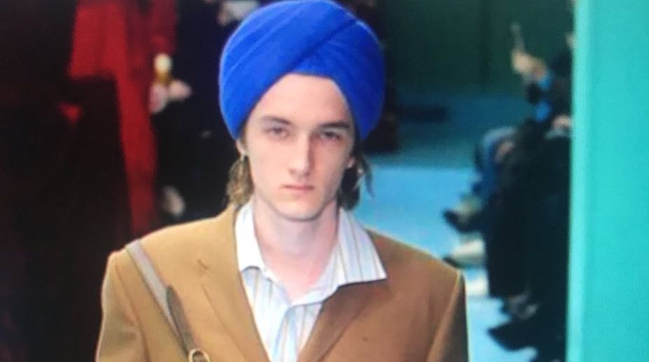 Twitter divided over Gucci models wearing turbans on ramp
