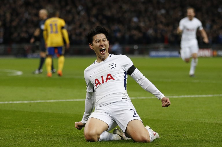 Heung-Min Son, UEFA Champions League, Tottenham Hotspur vs Juventus