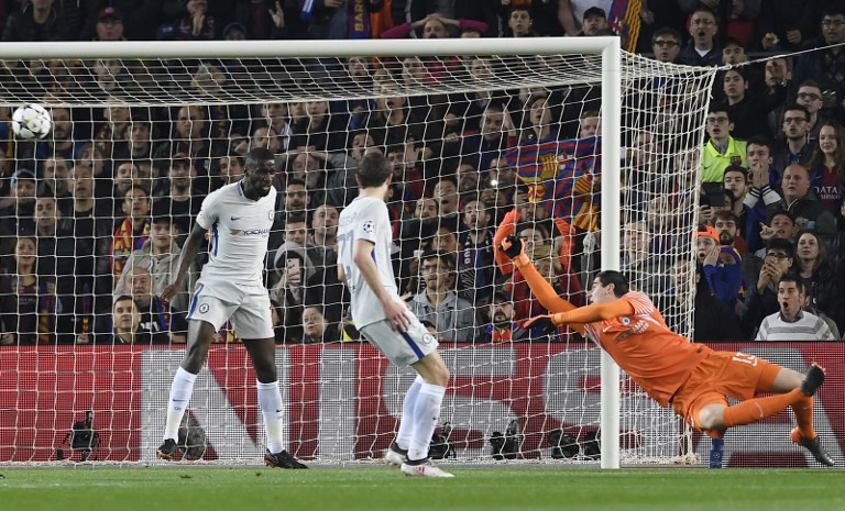 UEFA Champions League, Barcelona vs Chelsea, Chelsea F.C., F.C. Barcelona, Thibaut Courtois
