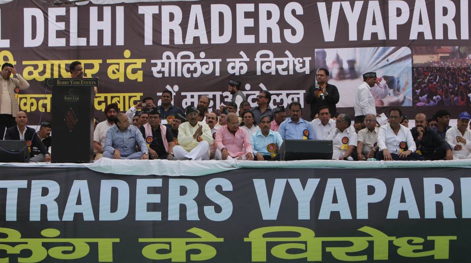 Students, teachers, traders…A day of protests in Delhi