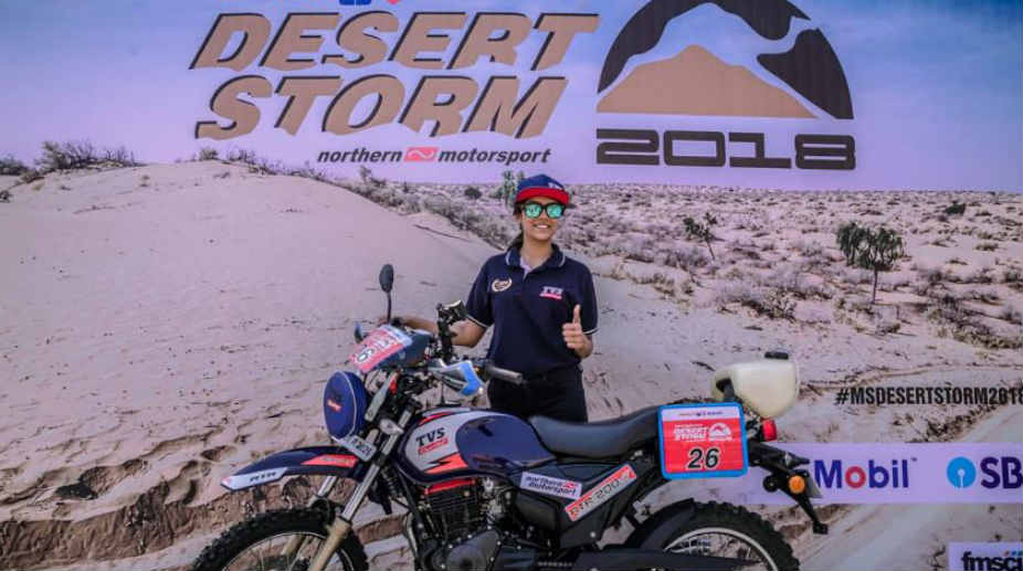 Aishwarya Pissay geared up for Desert Storm challenge