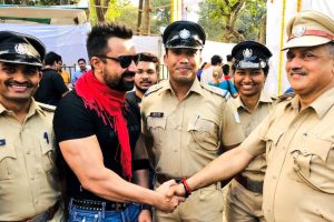 Ajaz Khan tags Mumbai Police at wrong event, the cops ‘correct’ him on Twitter