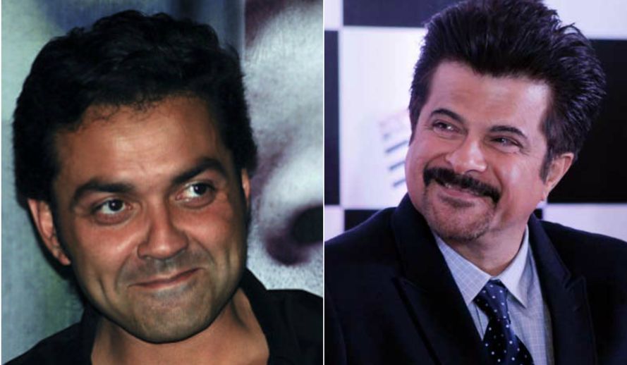 Bromance of Anil Kapoor, Bobby Deol on the sets of ‘Race 3’