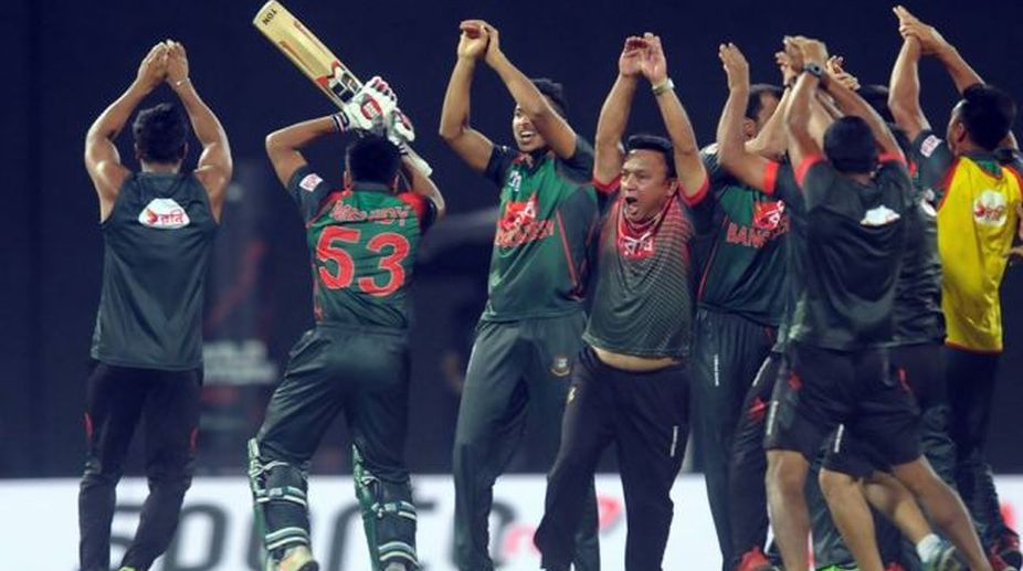 Nidahas Trophy 2018: After tense win over Sri Lanka, Bangladesh’s dressing room’s door shattered