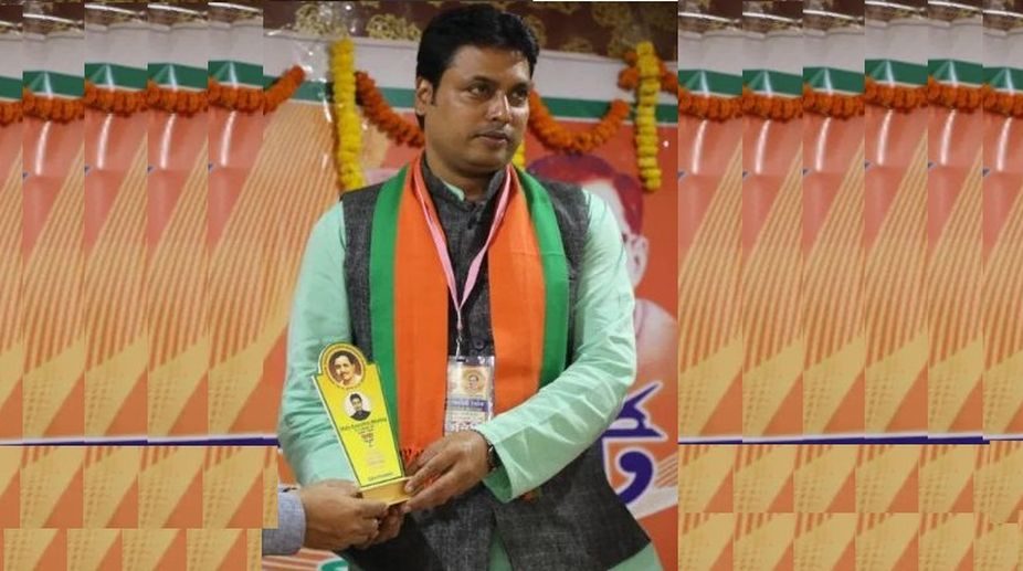 Ready for CM mantle but final decision with BJP high command: Biplab Deb